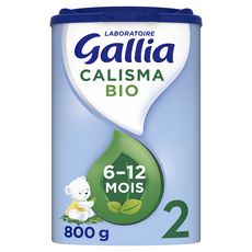 GALLIA Calisma 2 lait 2eme âge bio en poudre dès 6 mois 800g