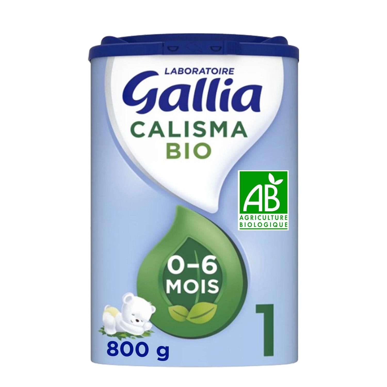 GALLIA Calisma relais 1 lait 1er âge en poudre dès la naissance à 6 mois  830g pas cher 