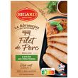 BIGARD Filet de porc moelleux déjà cuit et son jus aux fines herbes 2/3 parts 400g