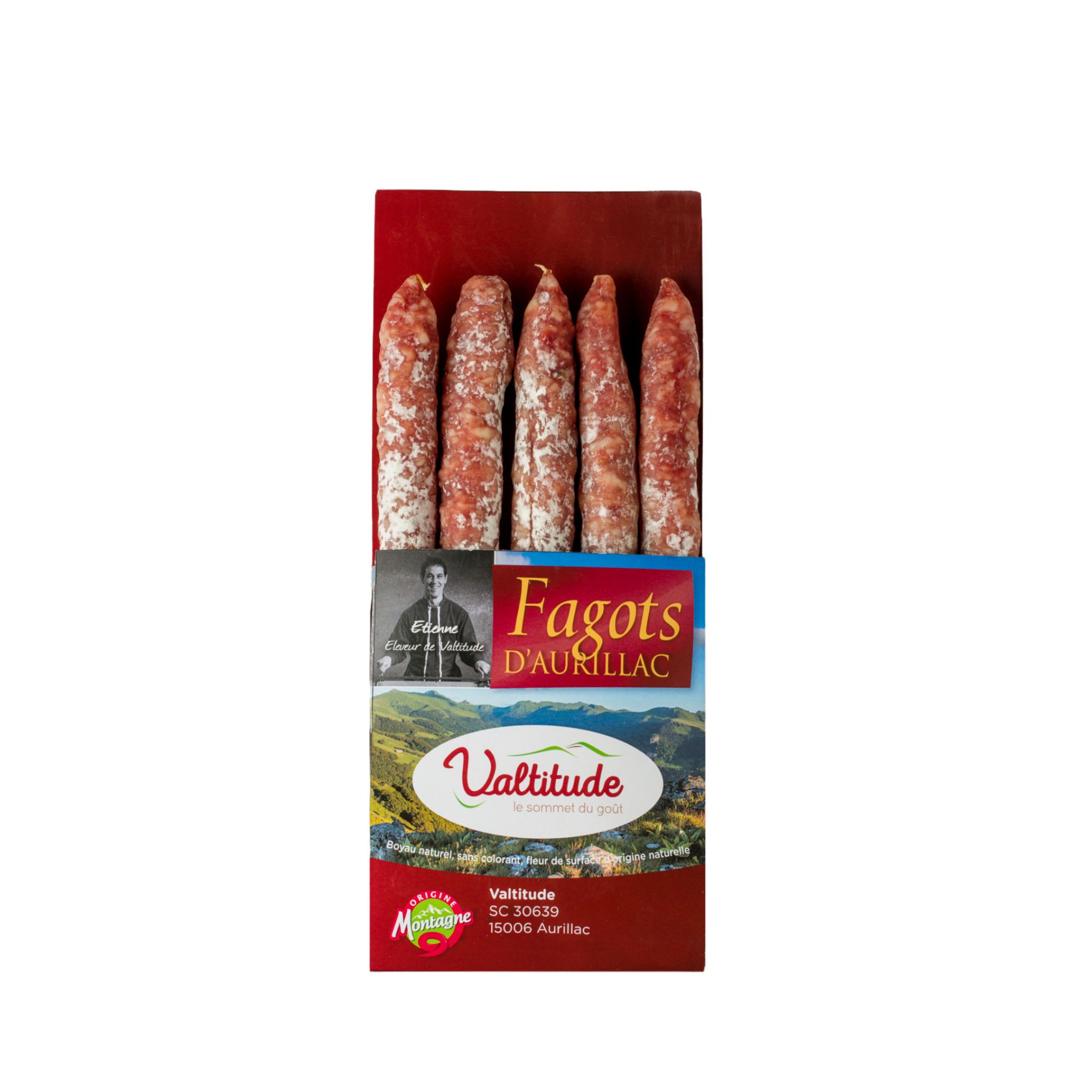 LE CAUCHOIS Saucisson sec 380g pas cher 