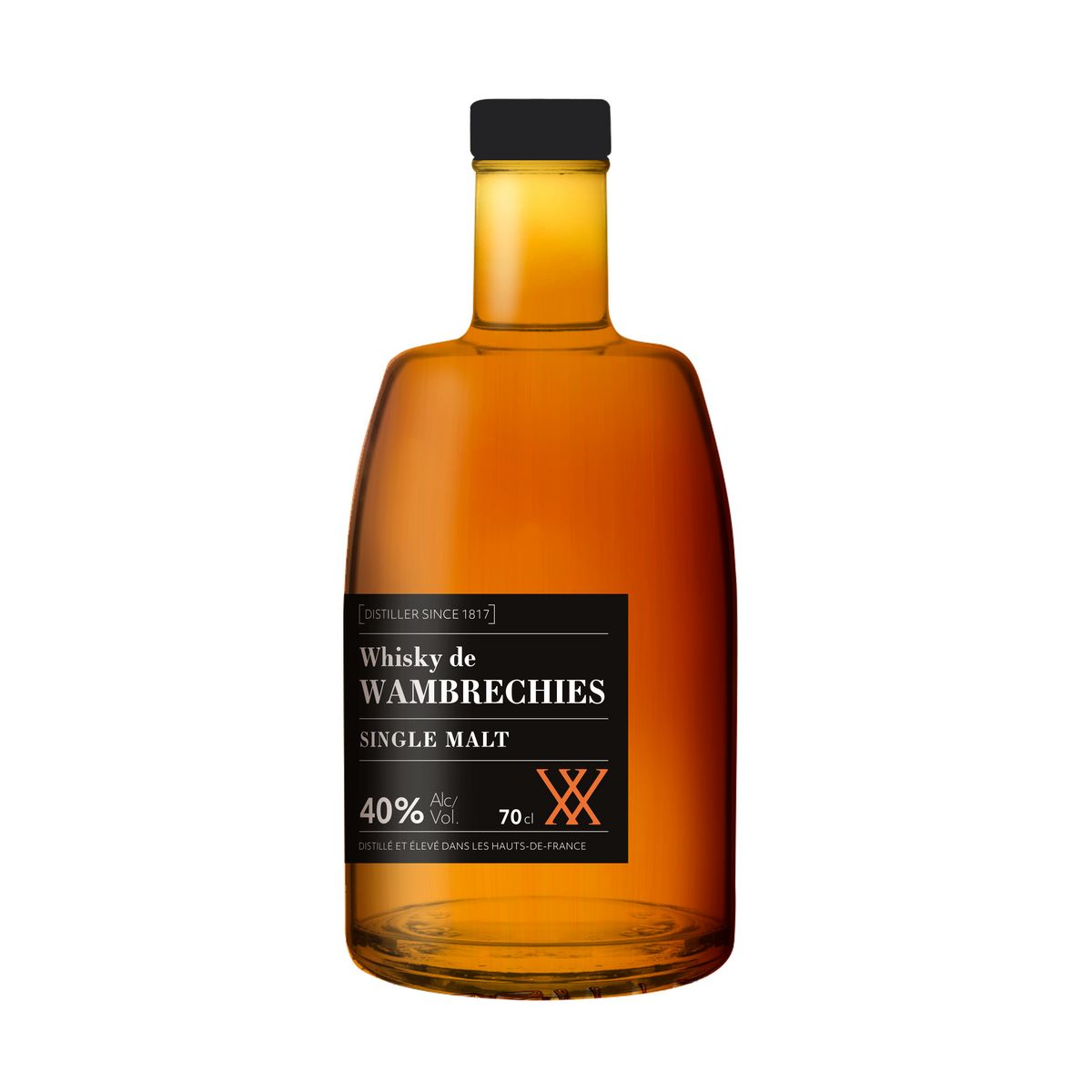 WAMBRECHIES Whisky single malt 40% 70cl