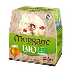 LANCELOT Bière blonde Morgane 5,5% bouteilles 6x25cl