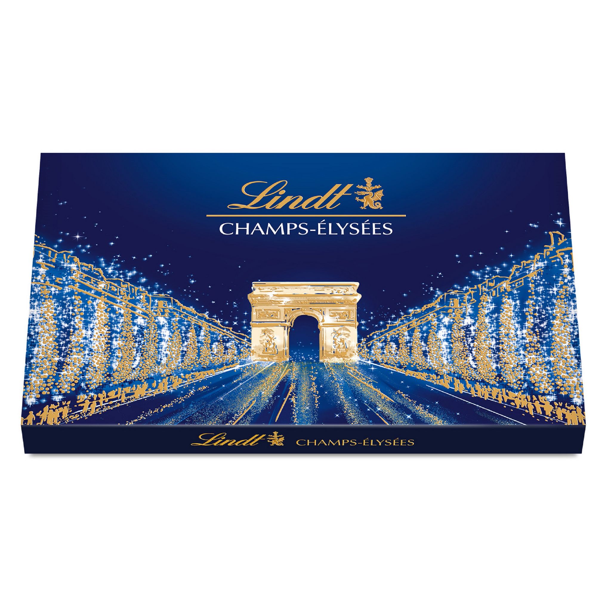 LINDT Champs-Élysées Assortiment de chocolats 44 pièces 469g pas cher 