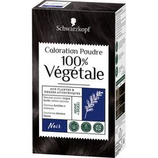 SCHWARZKOPF Coloration poudre 100 % végétal noir 1 coloration
