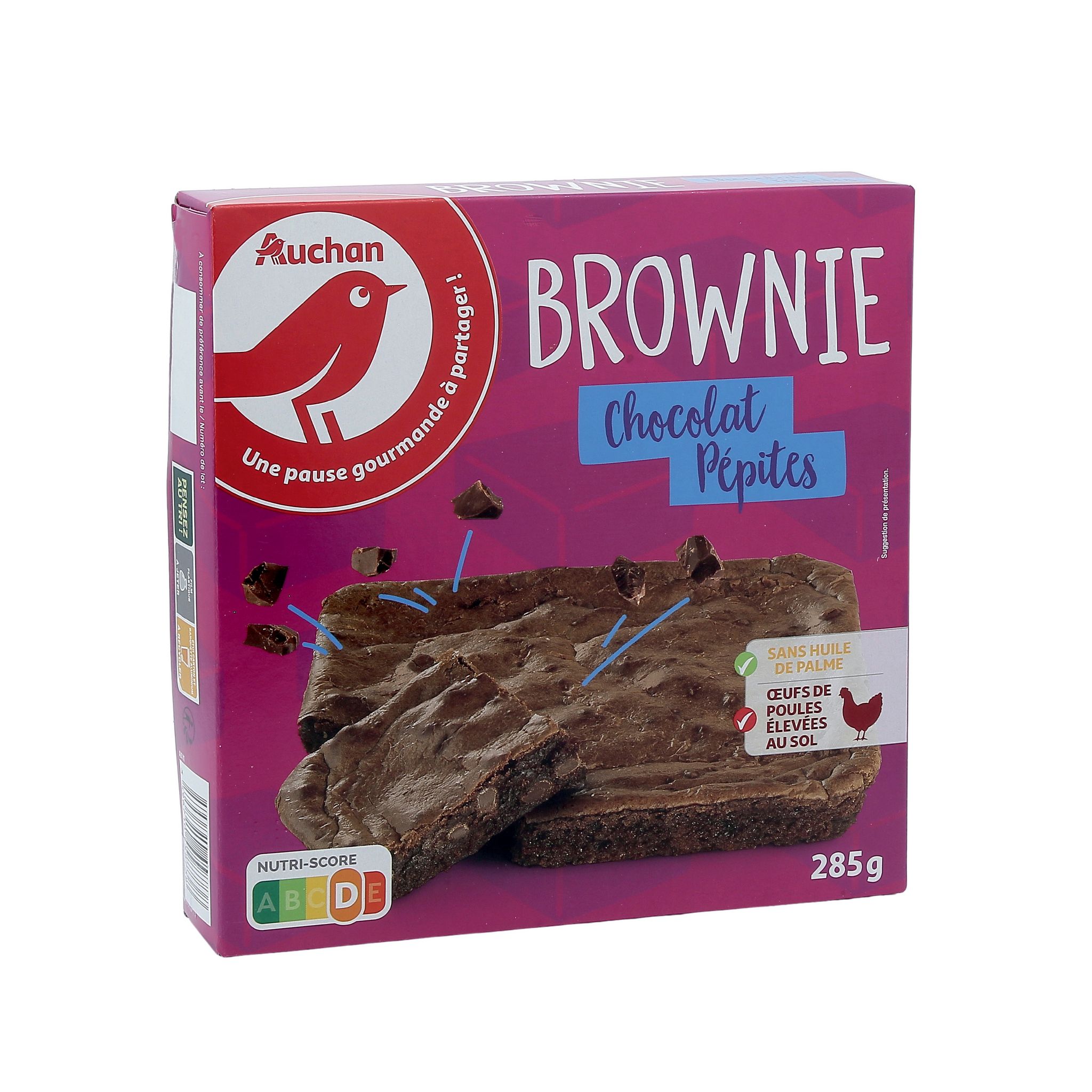 Brownie Chocolat Pépites – Brossard