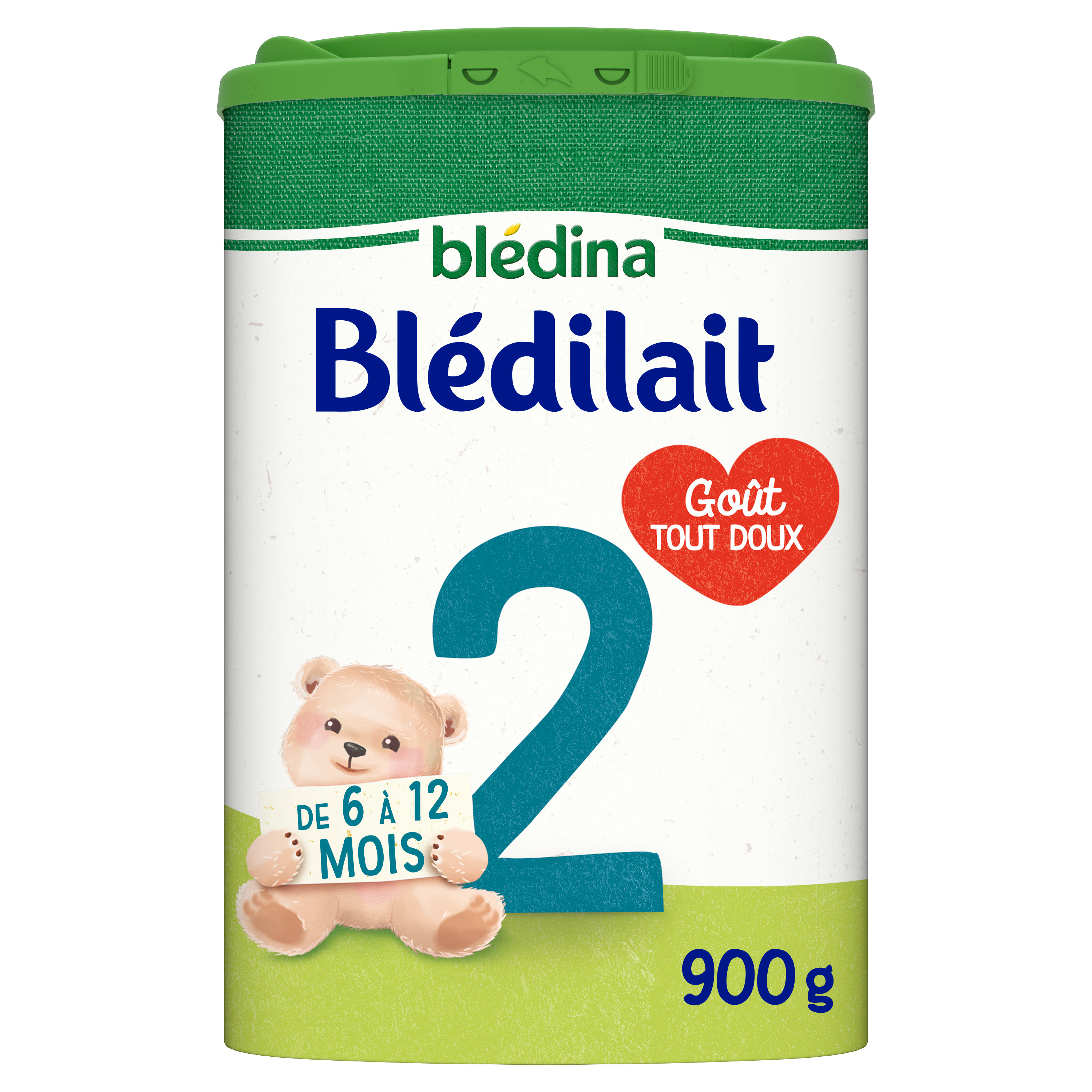 BLEDINA Blédilait 1 lait 1er âge en poudre dès la naissance à 6 mois 900g  pas cher 