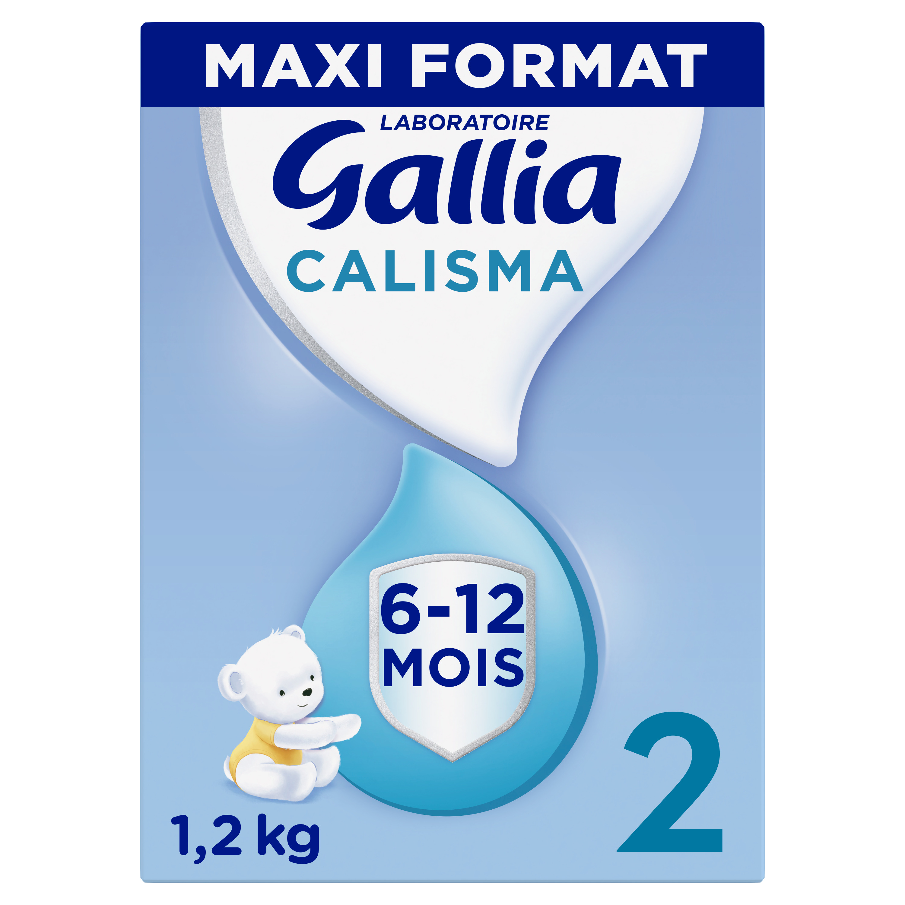 Gallia calisma relais lait 2ème âge 800g