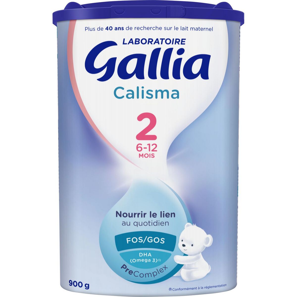 GALLIA Calisma 2 lait 2ème âge en poudre dès 6 mois 900g pas cher 