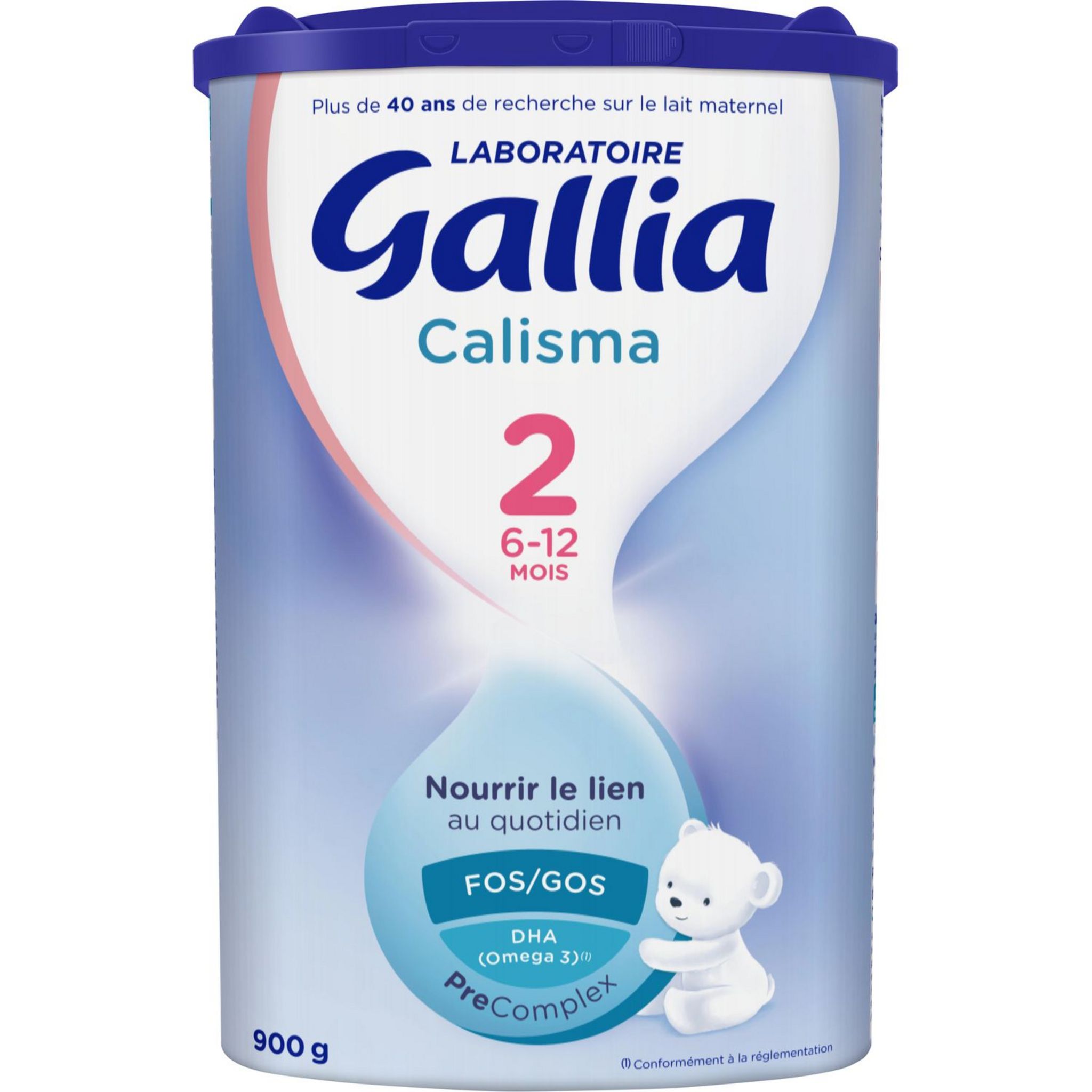 GALLIA Calisma 2 lait 2ème âge en poudre dès 6 mois 900g pas cher