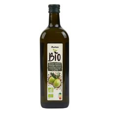 AUCHAN BIO Huile d'olive extra vierge 1l