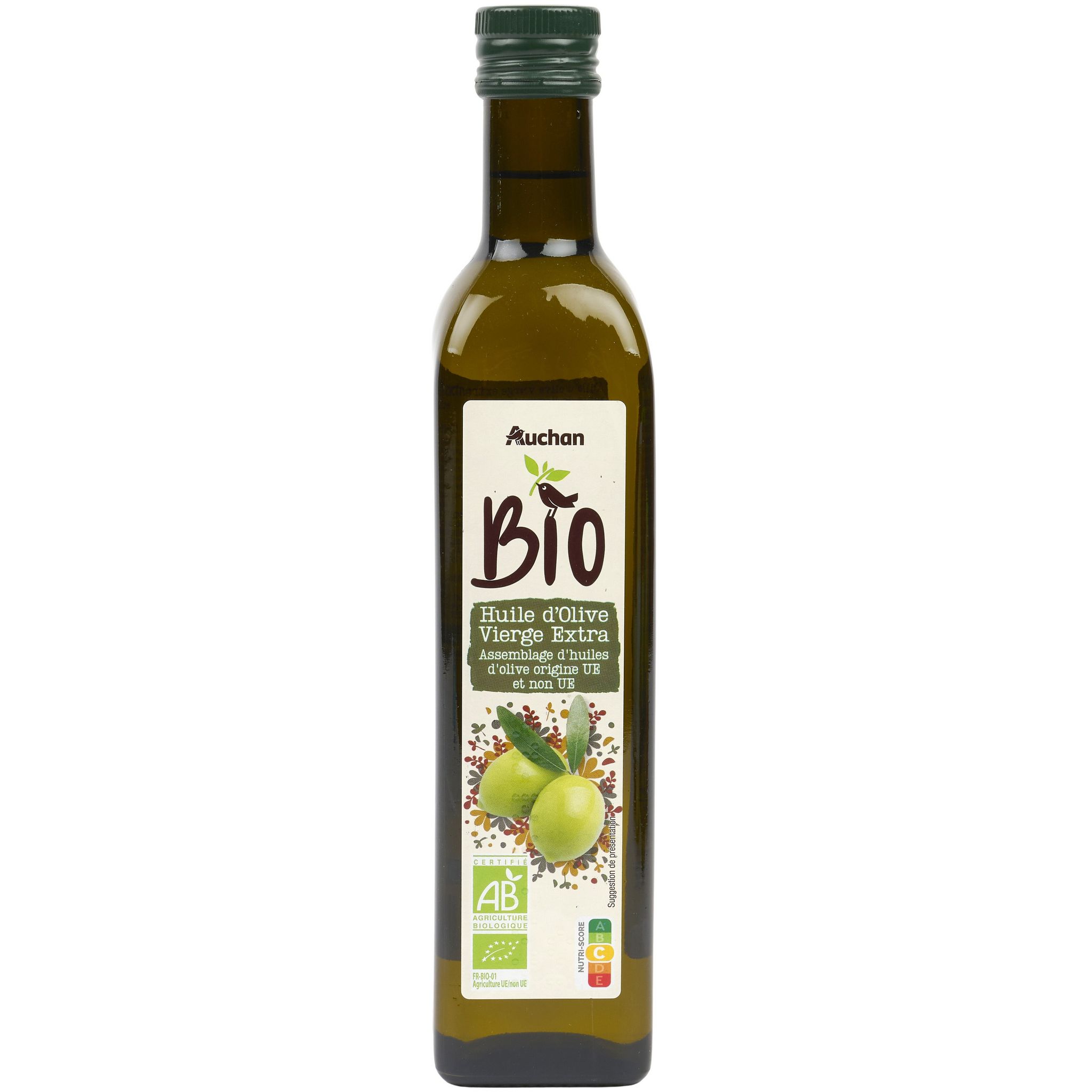 AUCHAN MMM! Huile d'olive vierge extra en spray 25cl pas cher 