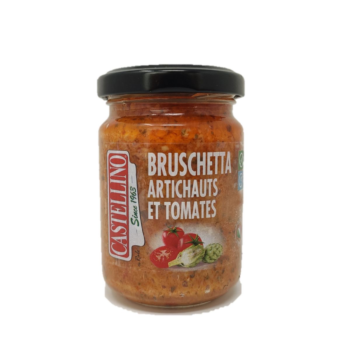 CASTELLI Bruschetta artichauts et tomates 135g