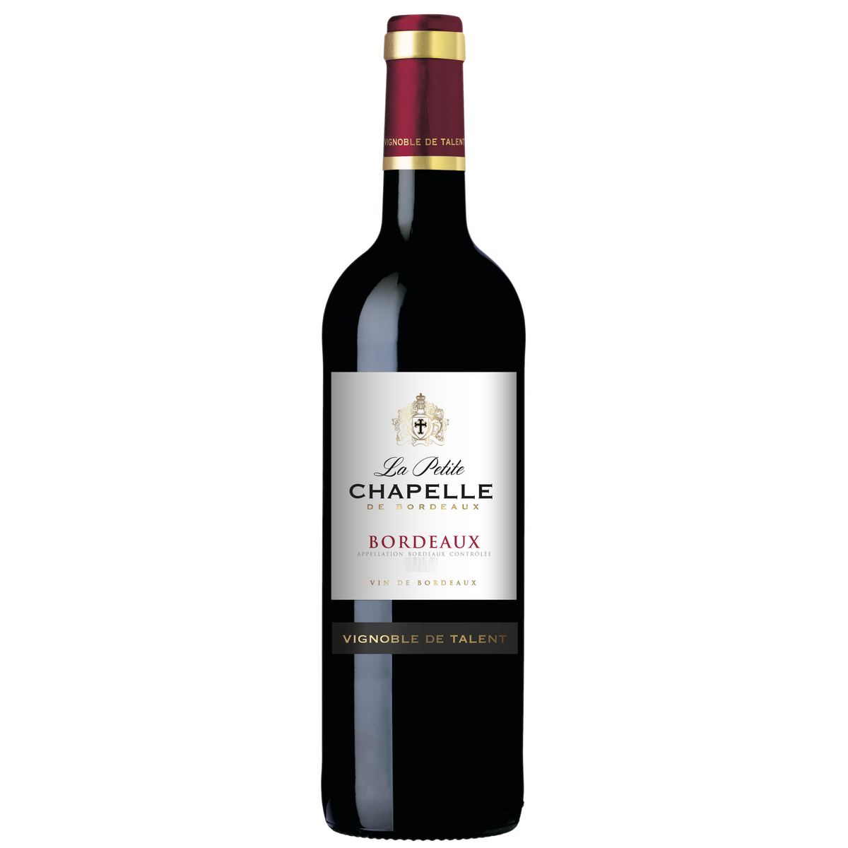 Vin rouge AOP Bordeaux La Petite Chapelle de Bordeaux 2018 75cl
