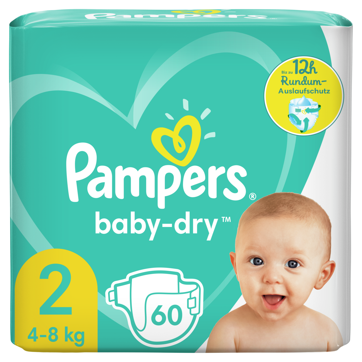 Couches pampers baby-dry - Taille 2 - Pampers