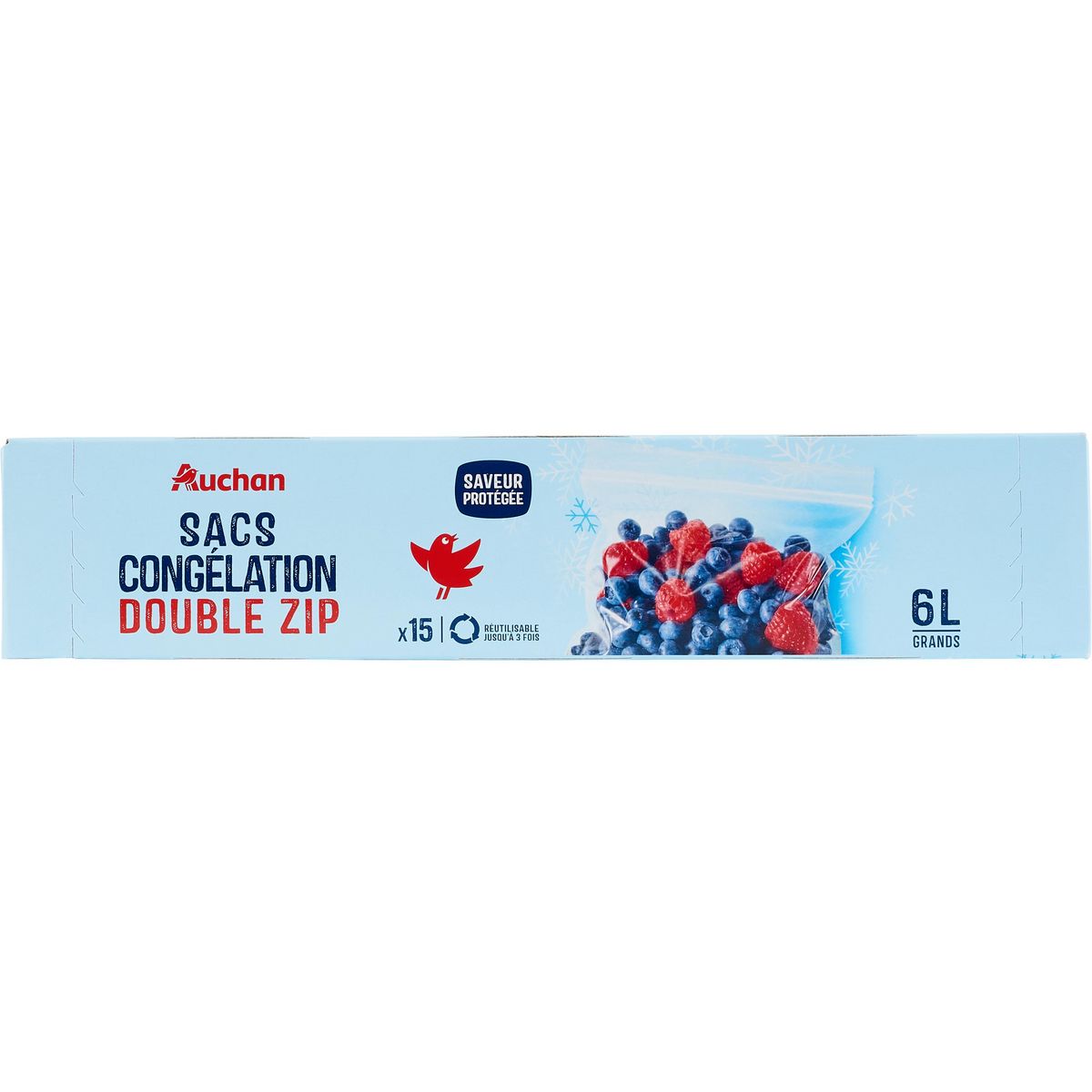 Sachet discount congélation zip