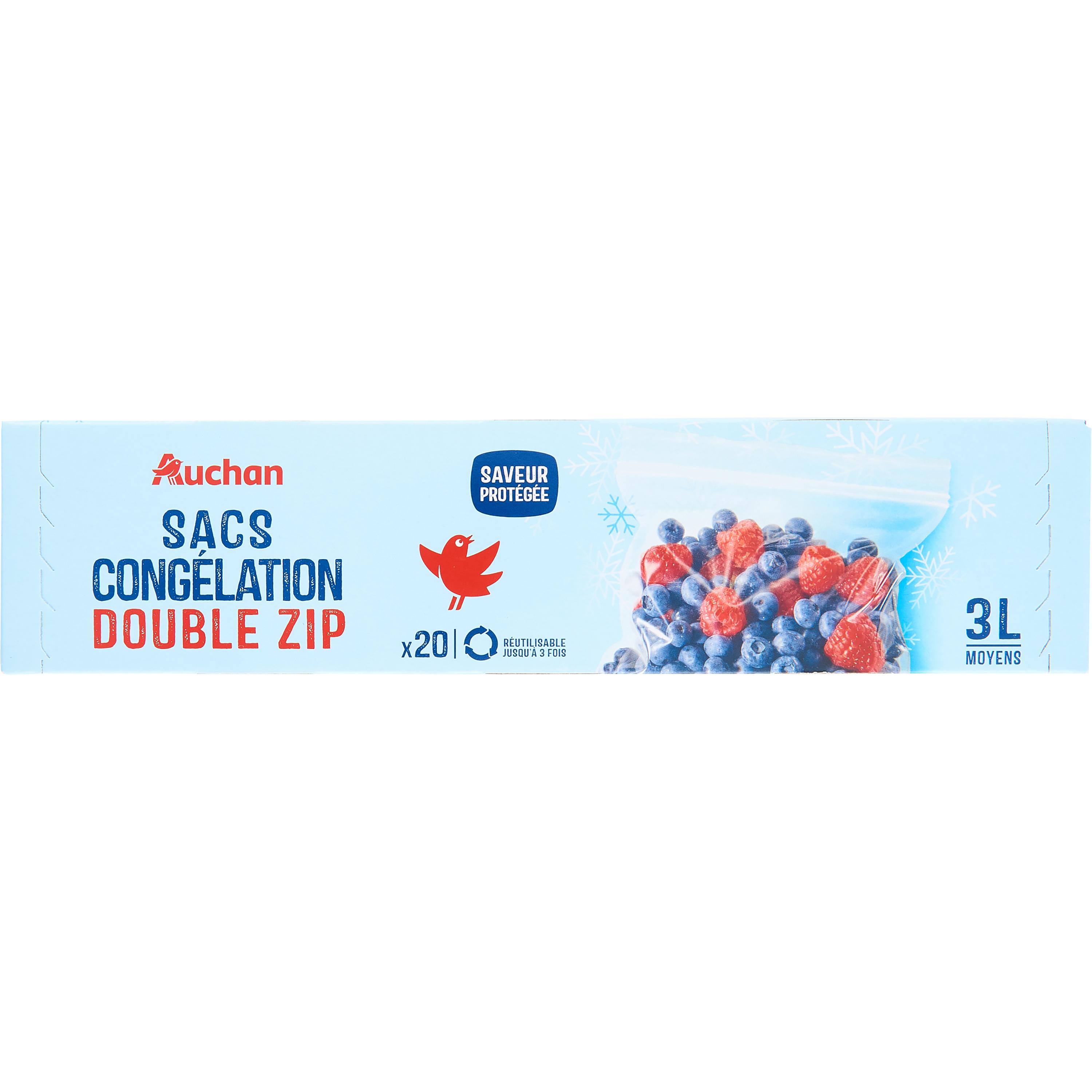 SACS CONGÉLATION ULTRA ZIP 1L X20 - ALBAL