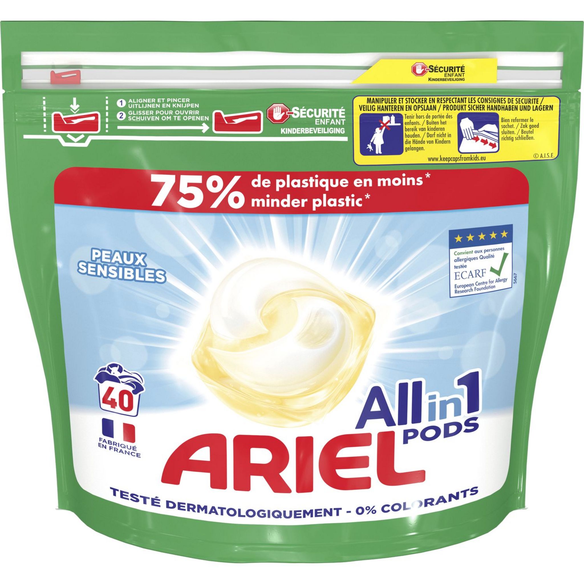 Ariel All-in-1 Pods, Lesive Capsules 108 Lavages…