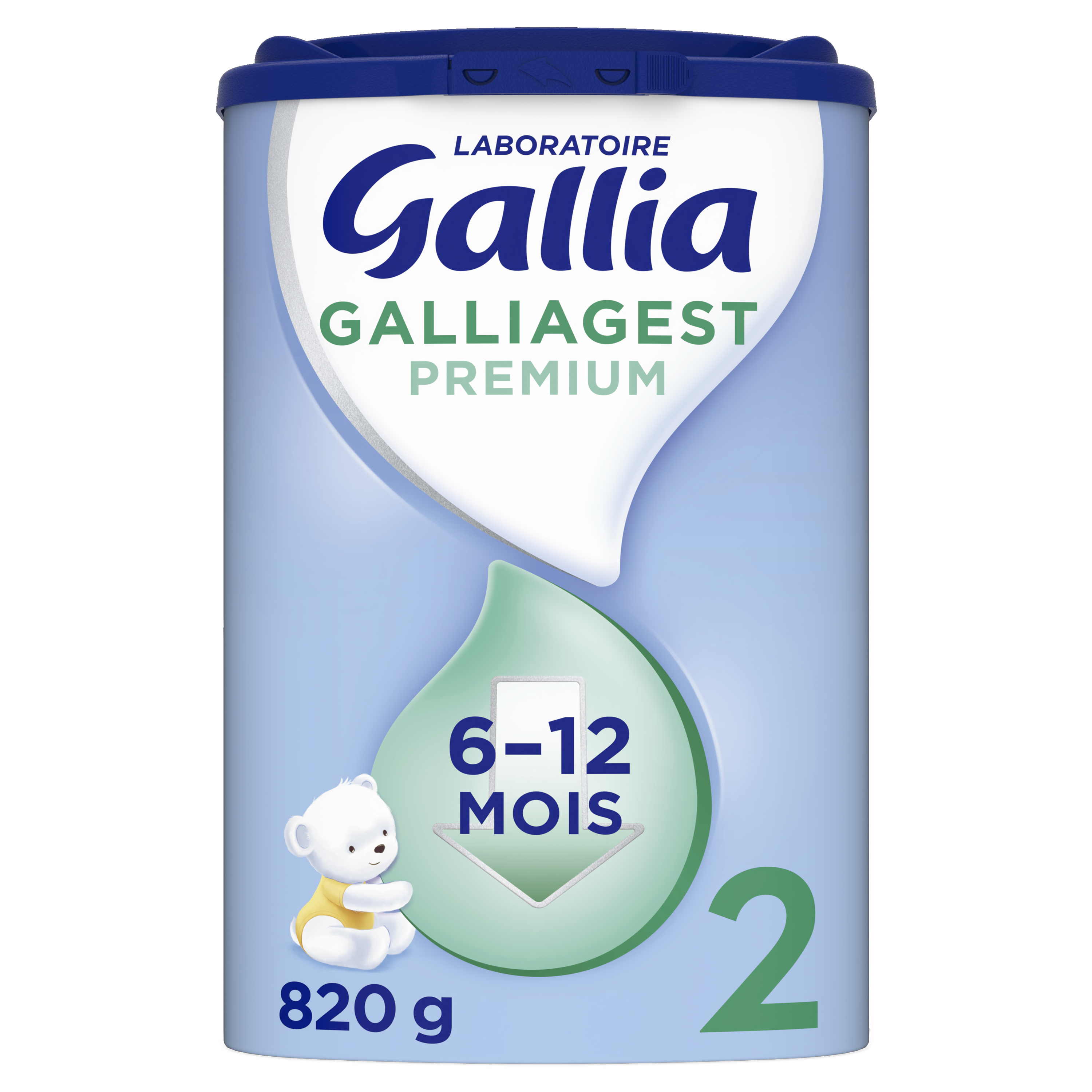 Galli galliagest premium lait 2ème âge 900g