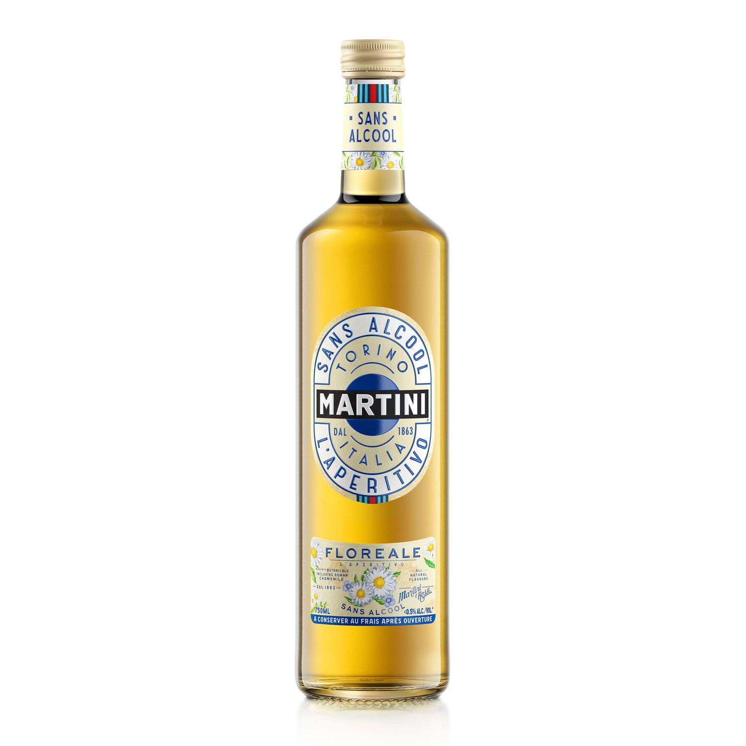 MARTINI L'Aperitivo sans alcool Vibrante 0.5% 75cl pas cher