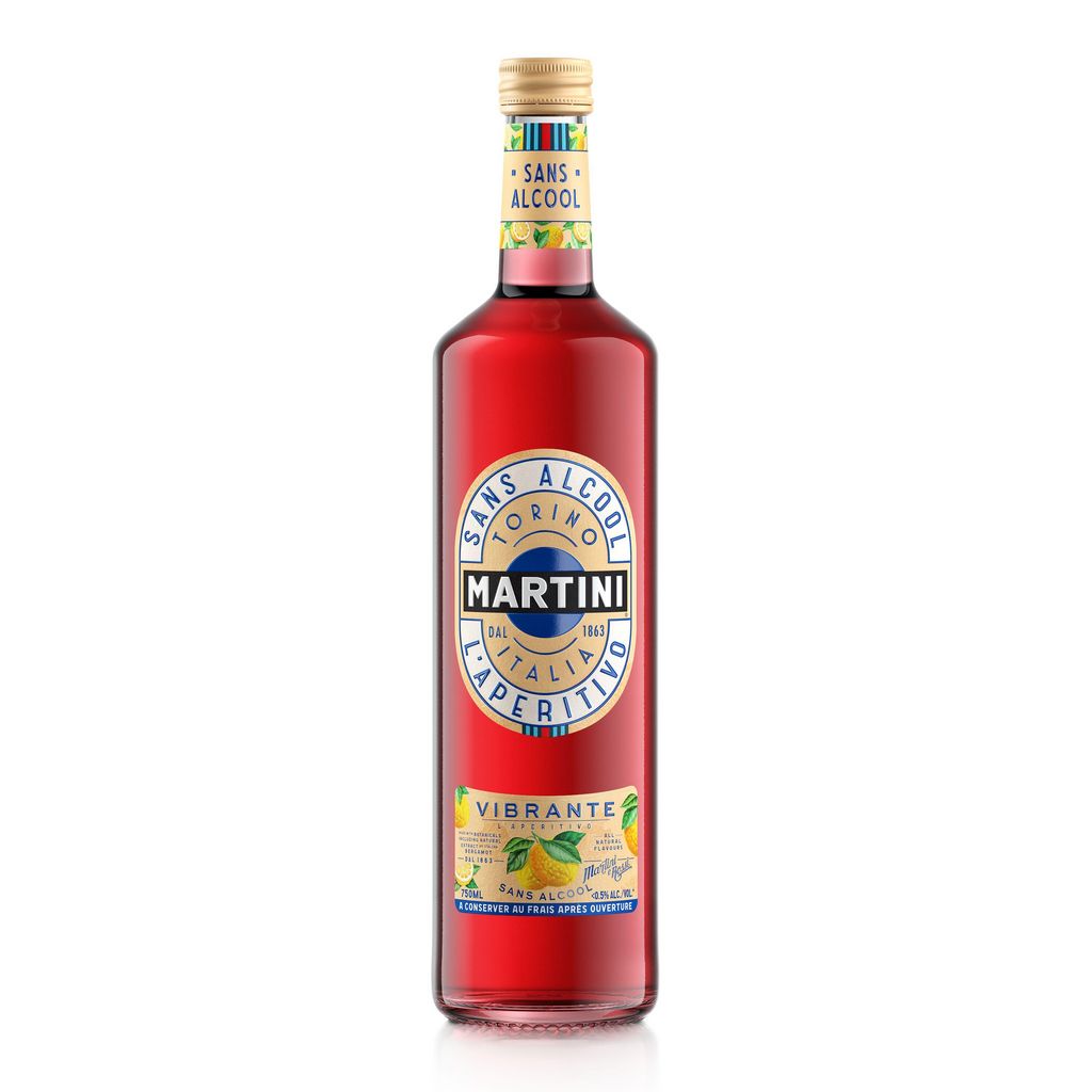 MARTINI L'Aperitivo sans alcool Vibrante 0.5% 75cl pas cher