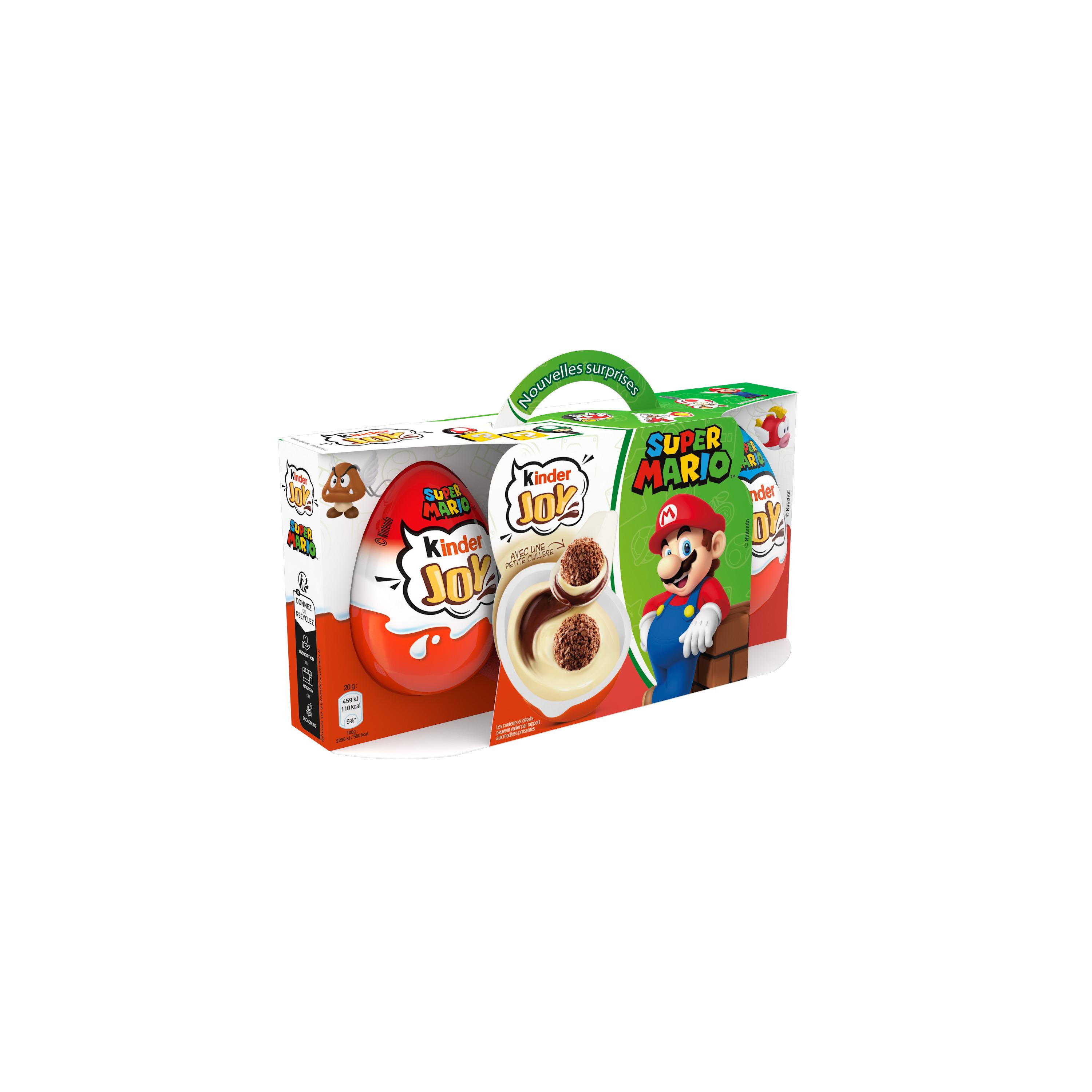 Maxi Kinder Oeuf Surprise Mariokart (lot de 2) -  Chocolats