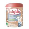 BABYBIO Caprea 3 lait de croissance au lait de chèvre en poudre dès 10 mois 800g