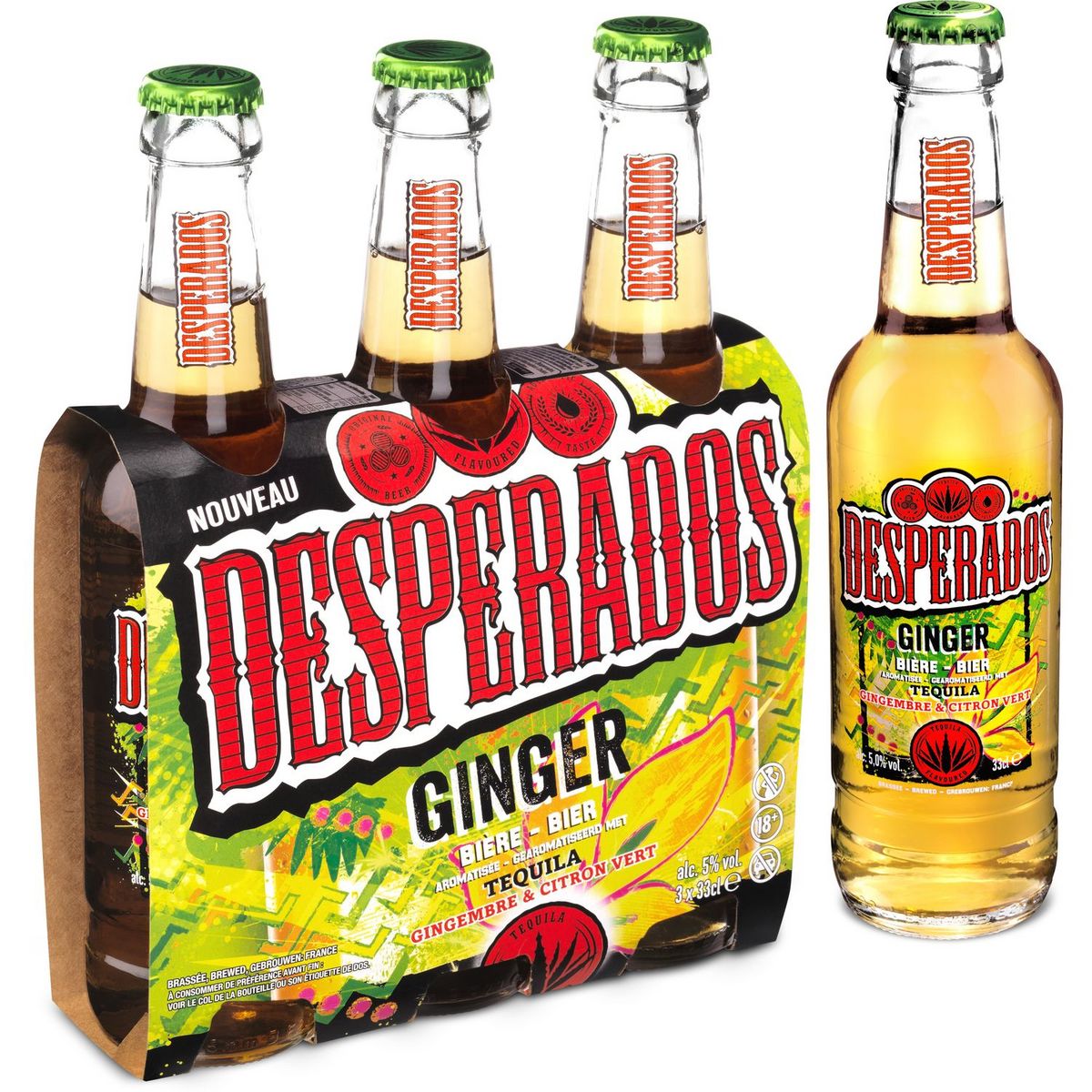 DESPERADOS BLE 3X33CL VERRE