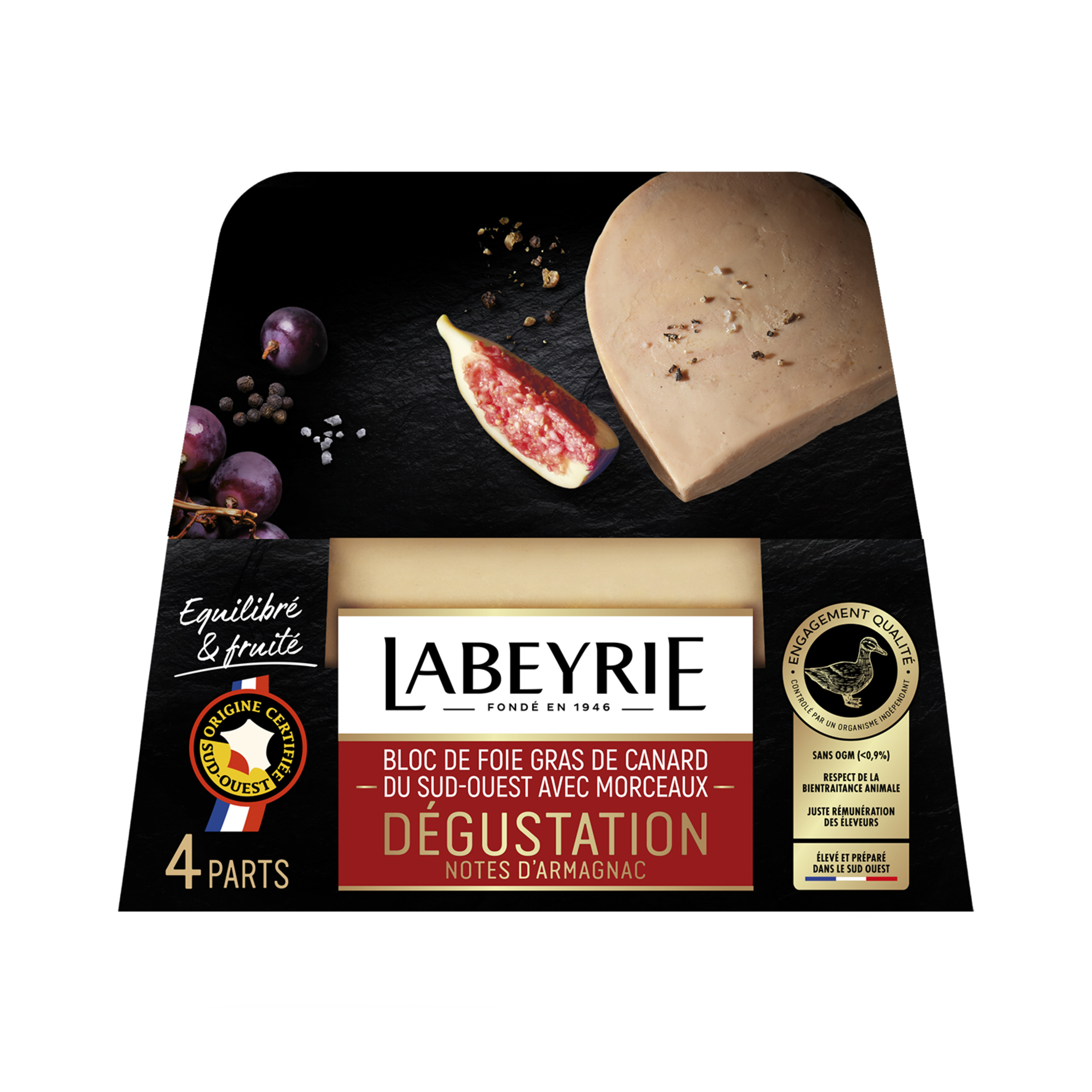 Bloc foie gras de canard LABEYRIE, pour 4 personnes, 150g - Super U, Hyper  U, U Express 