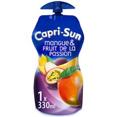 CAPRI-SUN Boisson au jus de mangue maracuja mango passion poche 33cl
