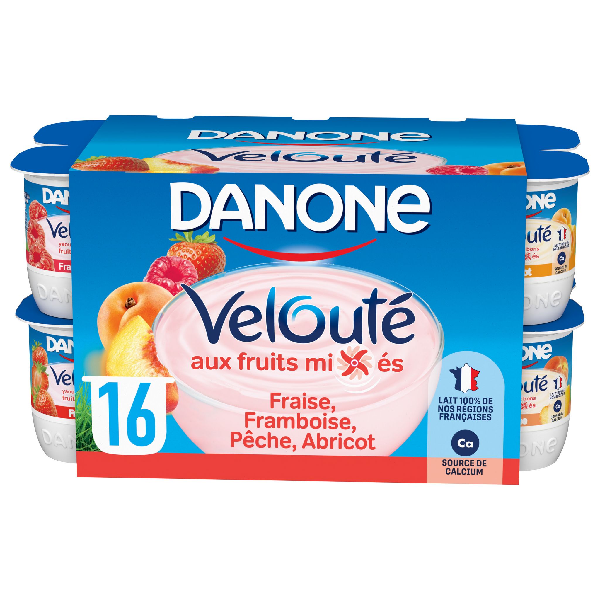 POUCE Yaourt brassé aux fruits 12x125g pas cher 