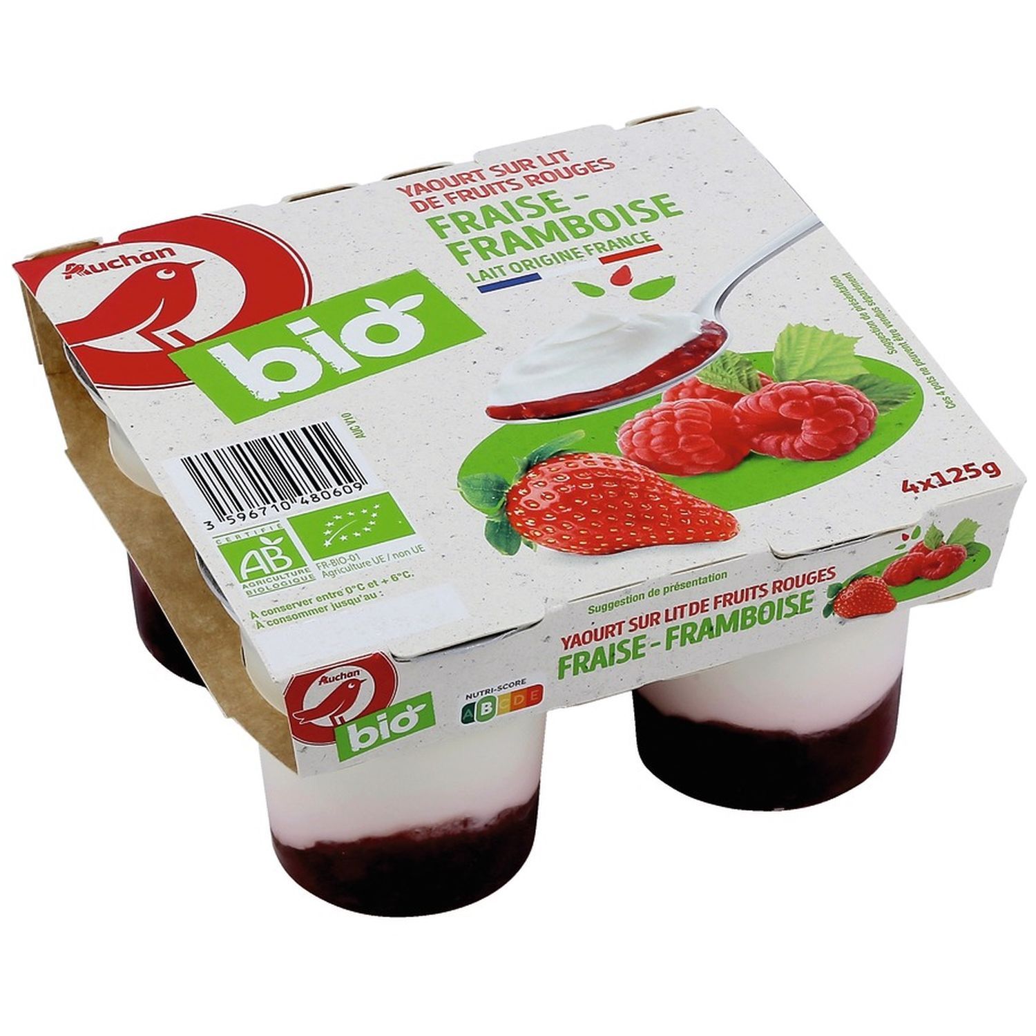 Bio-Flan Framboise bio