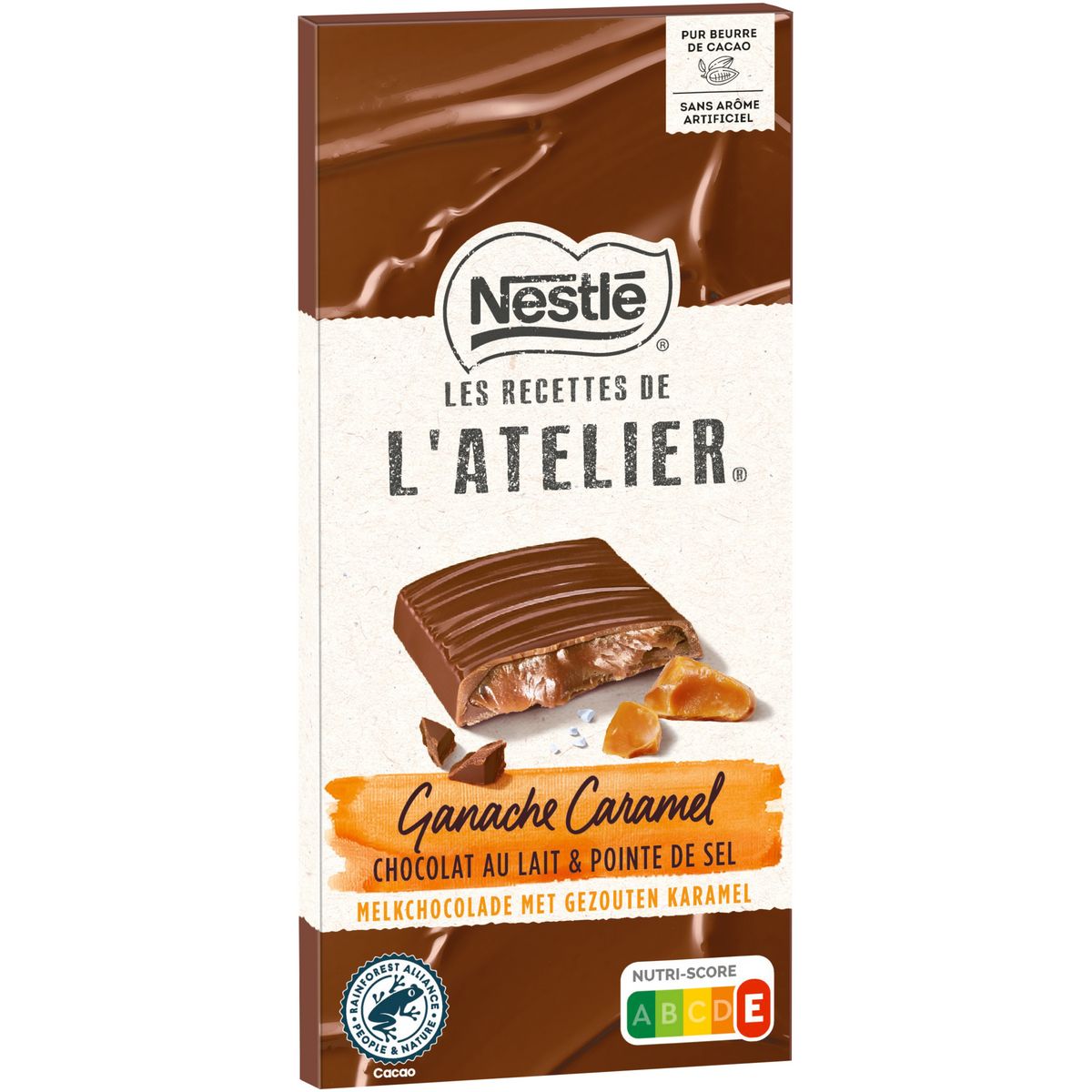 NESTLE L'Atelier Tablette de chocolat au lait de dégustation