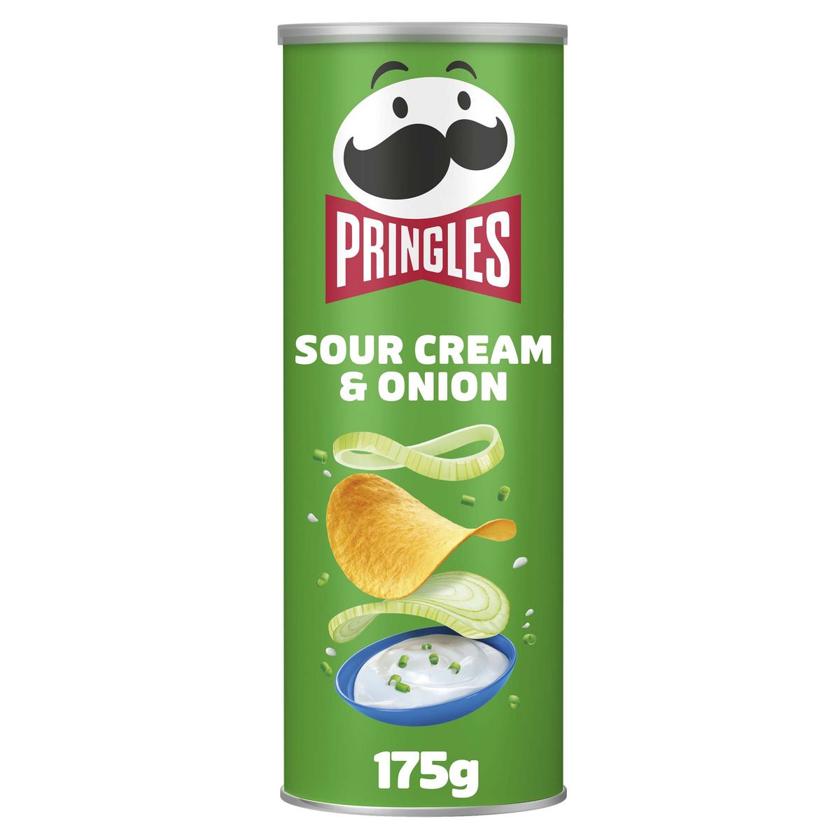 PRINGLES Chips tuiles crème et oignons 175g