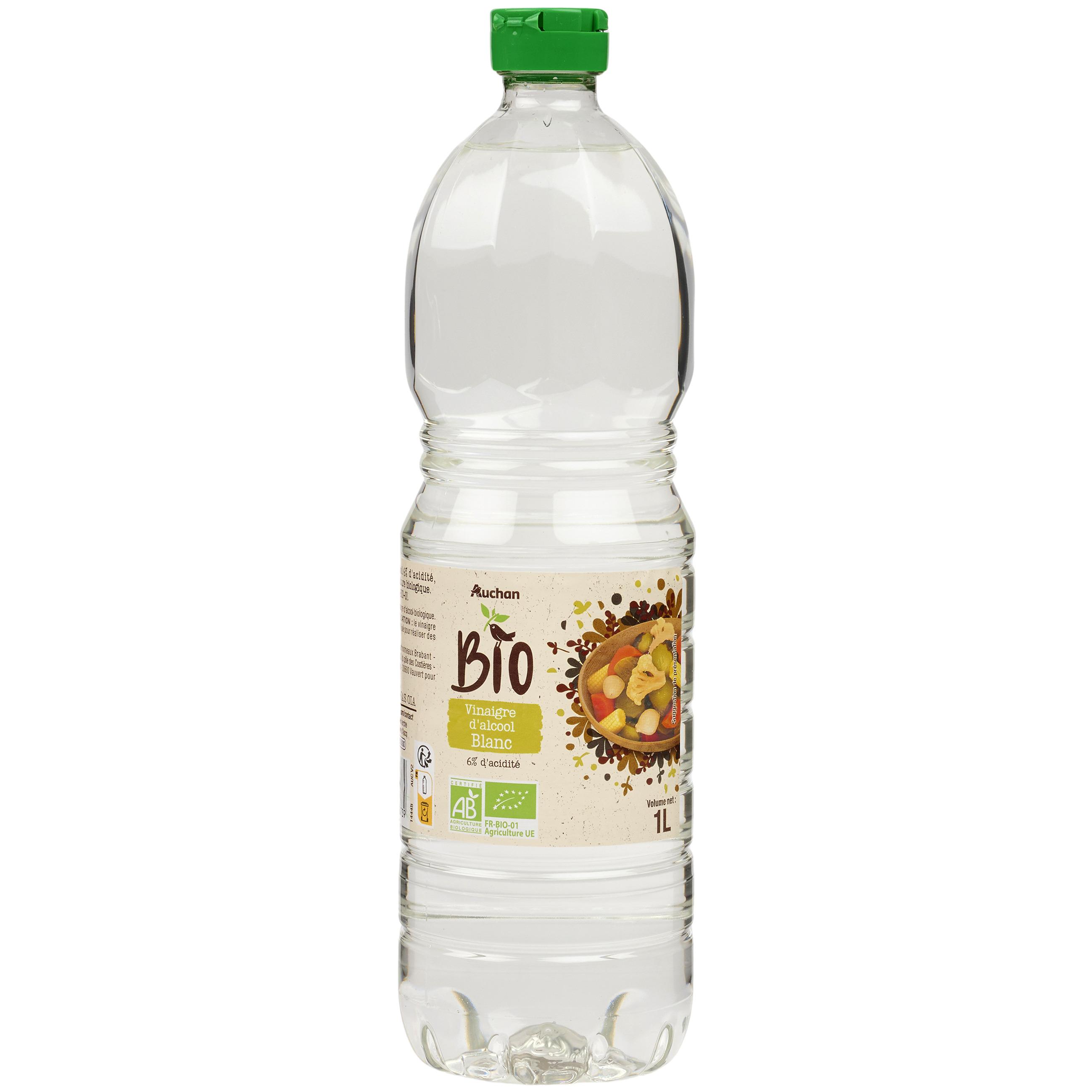 VINAIGRE MENAGER D'ALCOOL BLANC BIOLOGIQUE 1L