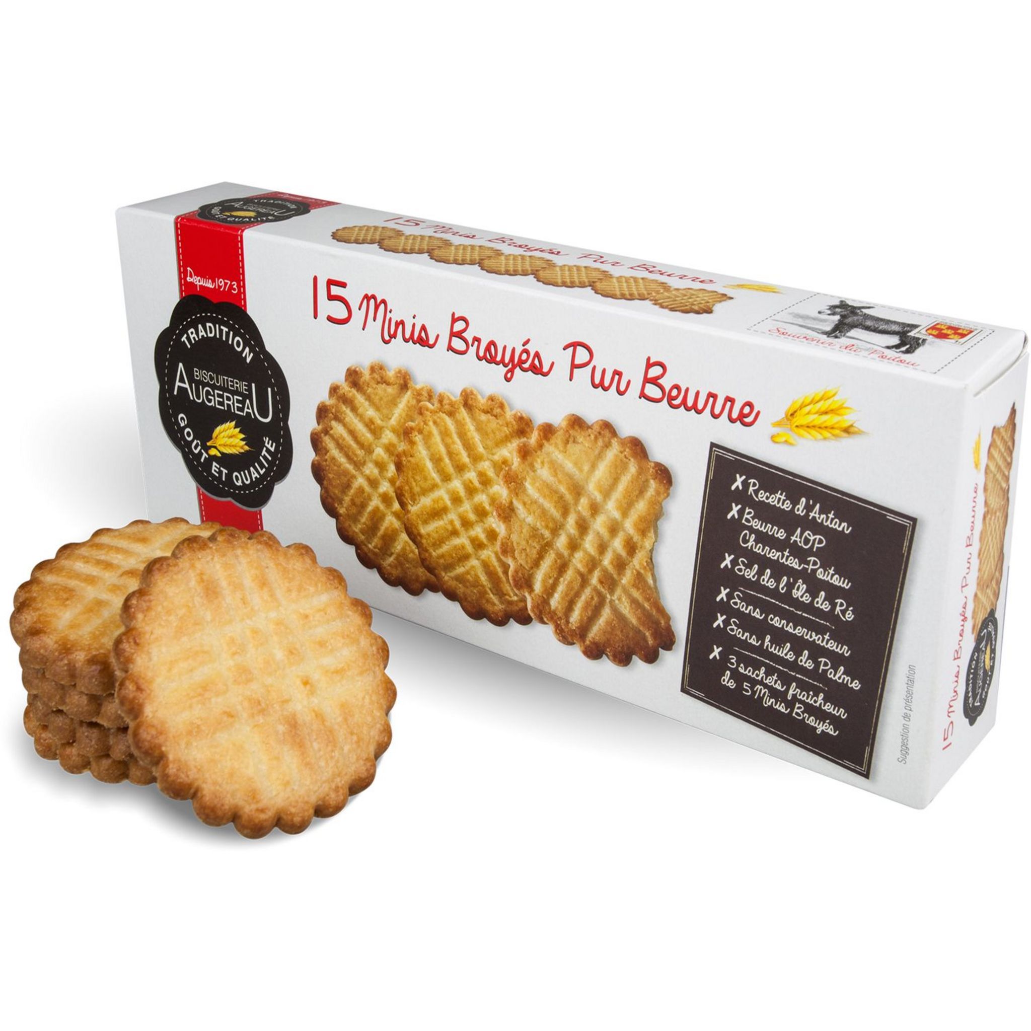 BN Biscuits mini goût chocolat 5x5 biscuits 175g pas cher 