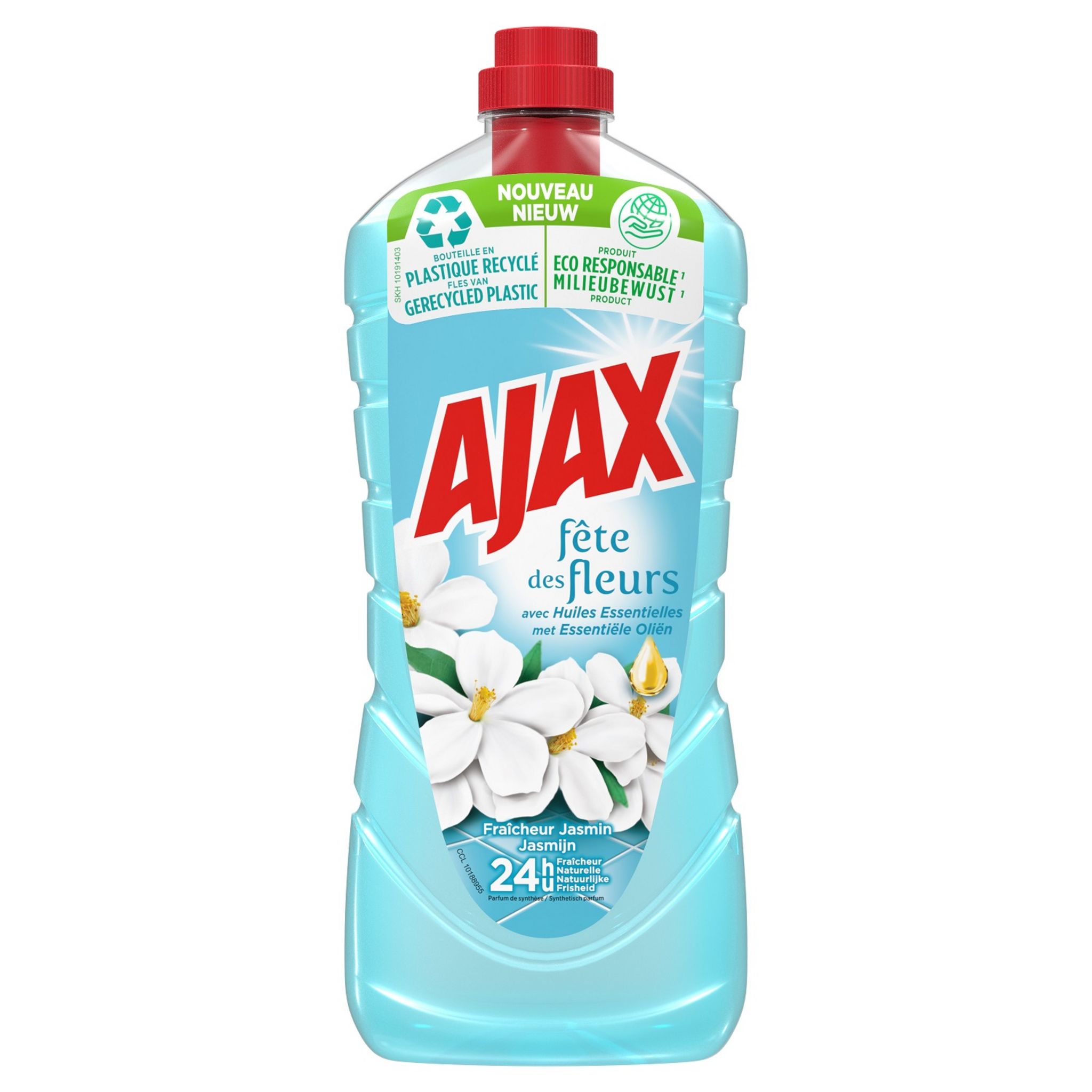 AJAX Nettoyant ménager sol et multi surfaces fraîcheur jasmin 1