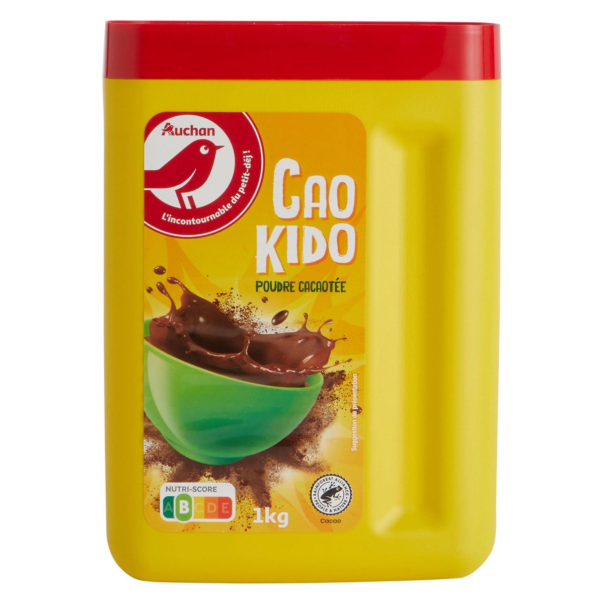 AUCHAN Chocolat en poudre Cao Kido 1kg pas cher 