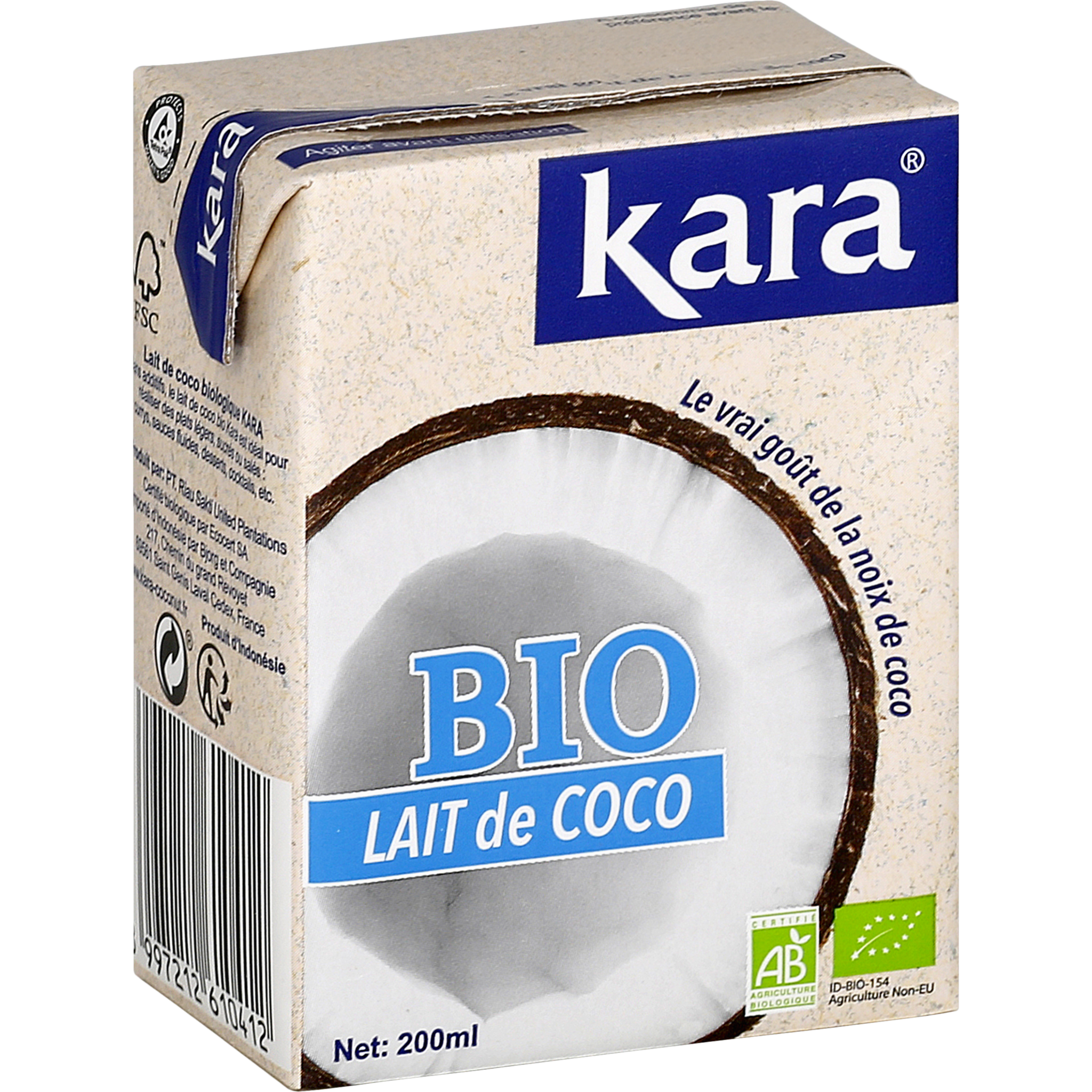 Lait de coco bio