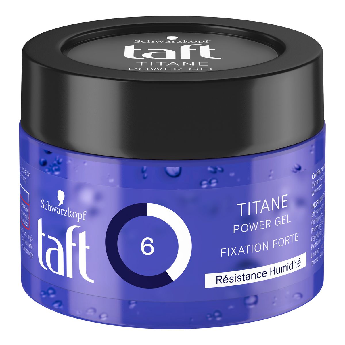 TAFT Power gel titane fixation très forte 6 250ml