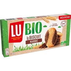 LU Biscuits marbrés au cacao bio sachets fraîcheur 6 sachets 144g