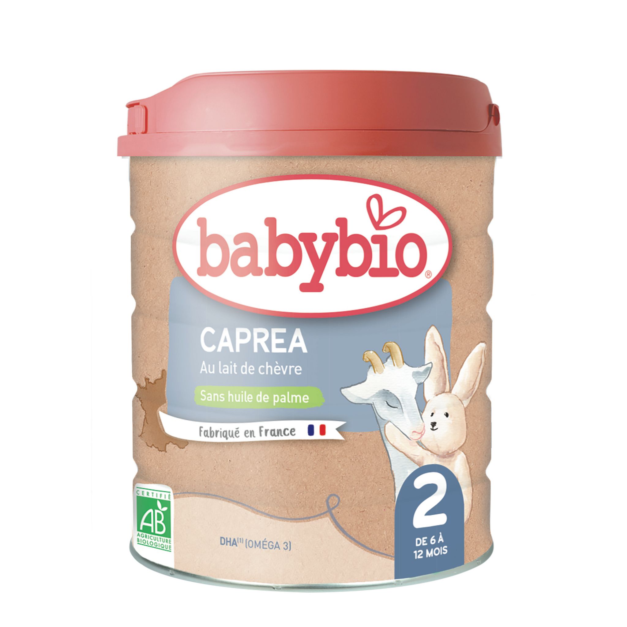 Babybio Caprea Croissance 3 Au Lait De Chèvre Dès 10 Mois Boîte