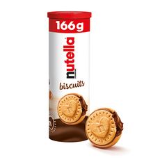 NUTELLA Biscuits croquants au cœur onctueux de Nutella 12 pièces 166g