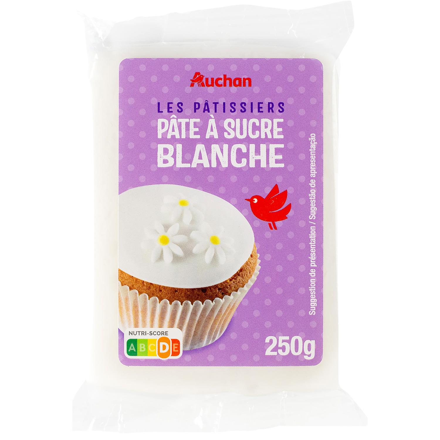 AUCHAN Pâte à sucre noire 100g pas cher 