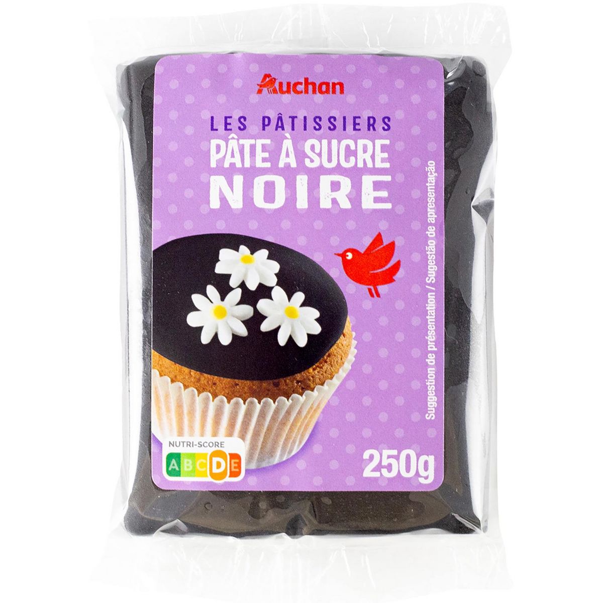 AUCHAN Pâte à sucre verte 100g pas cher 