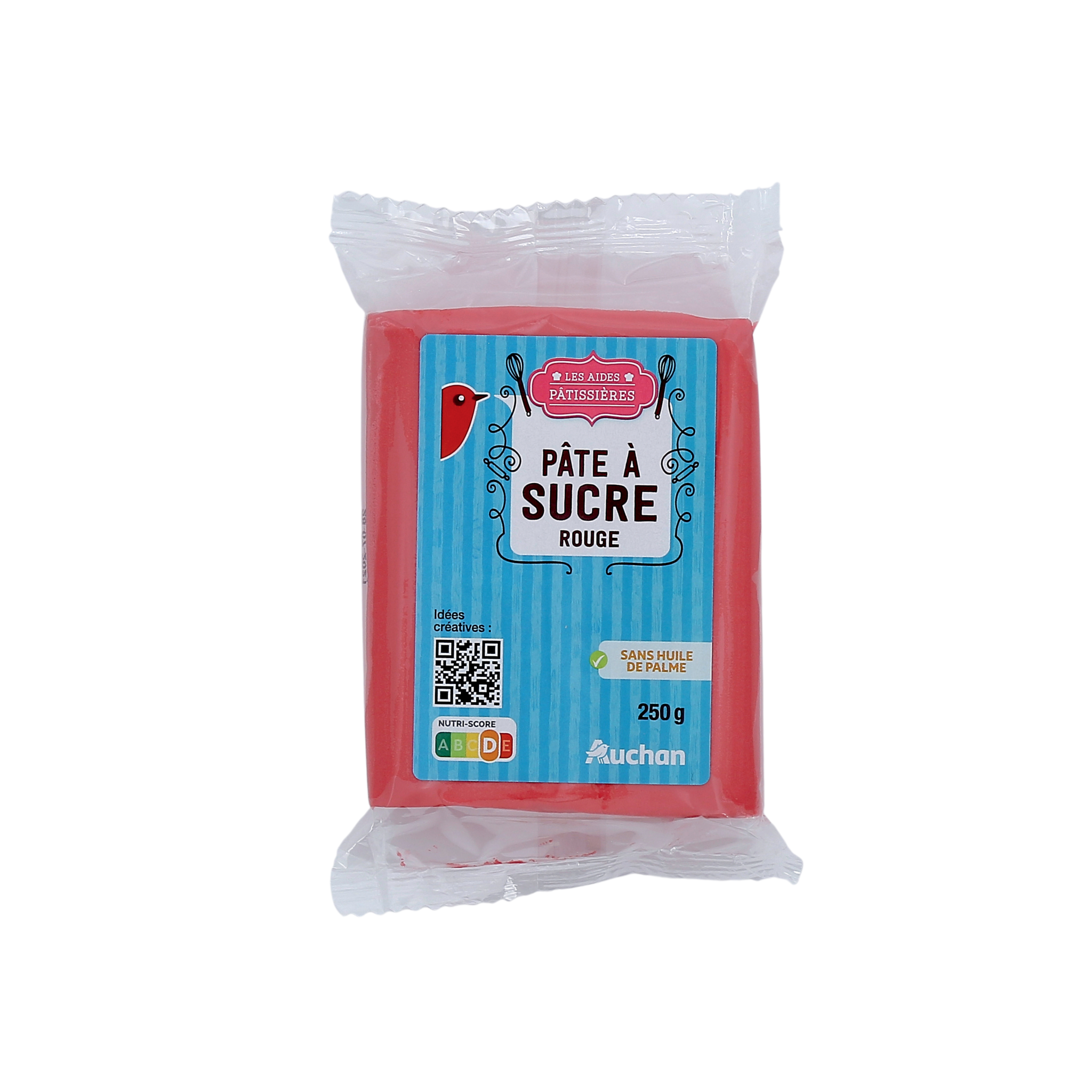 Pâte à sucre Patisdécor - Rouge - 250 g