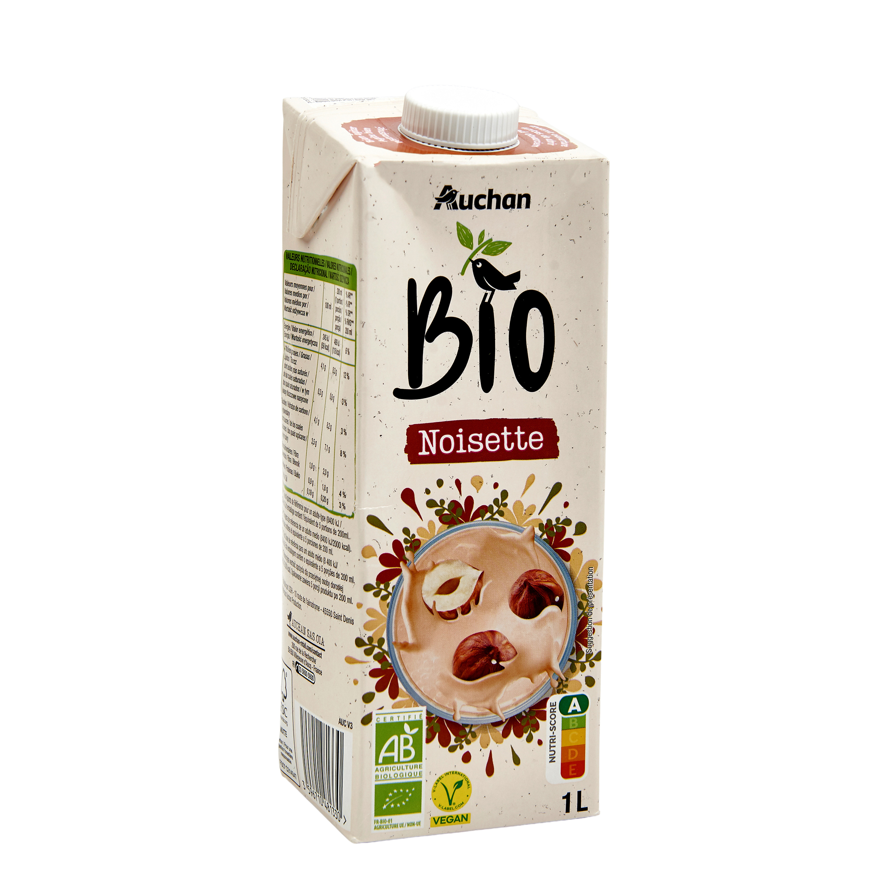 Alpro Lait de noisette 8 x 1L