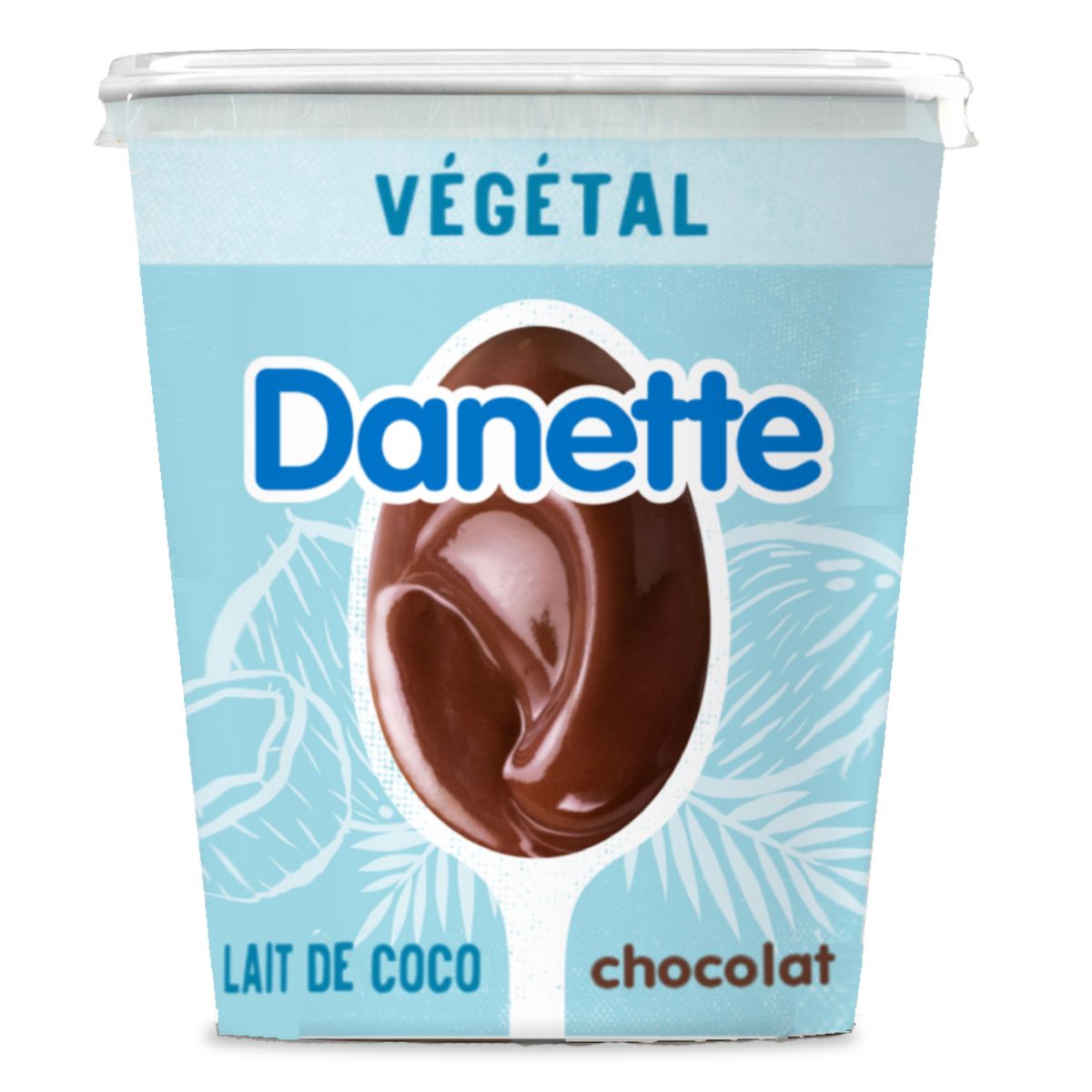 DANETTE Dessert végétal au lait de coco au chocolat 400g