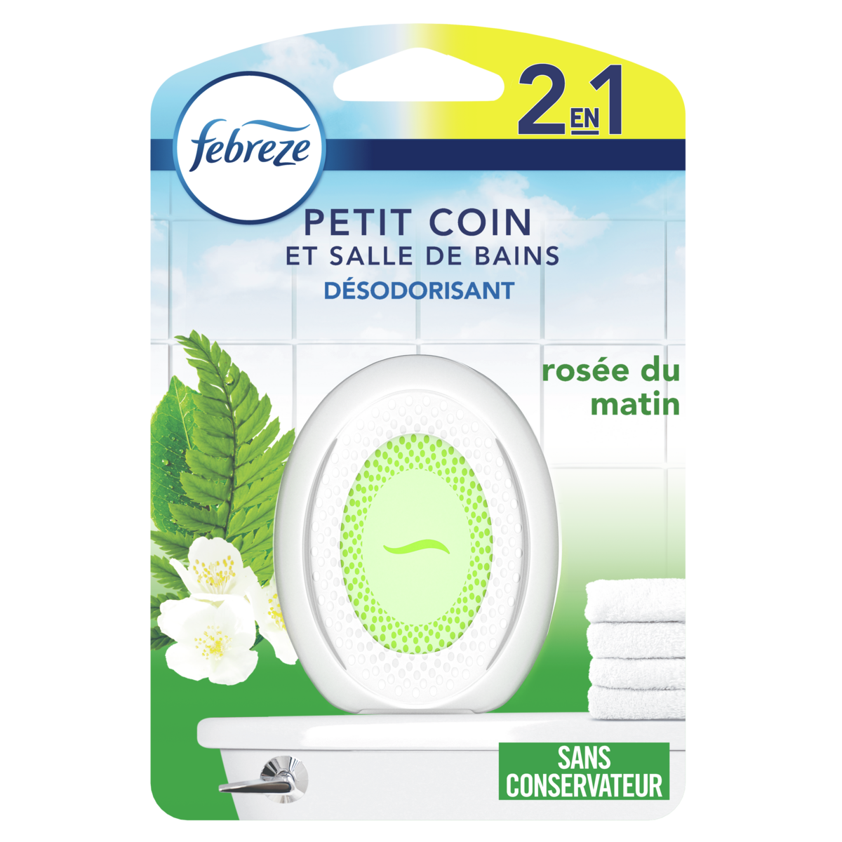 Febreze Petit Coin - Désodorisant WC en Continu – Obbi