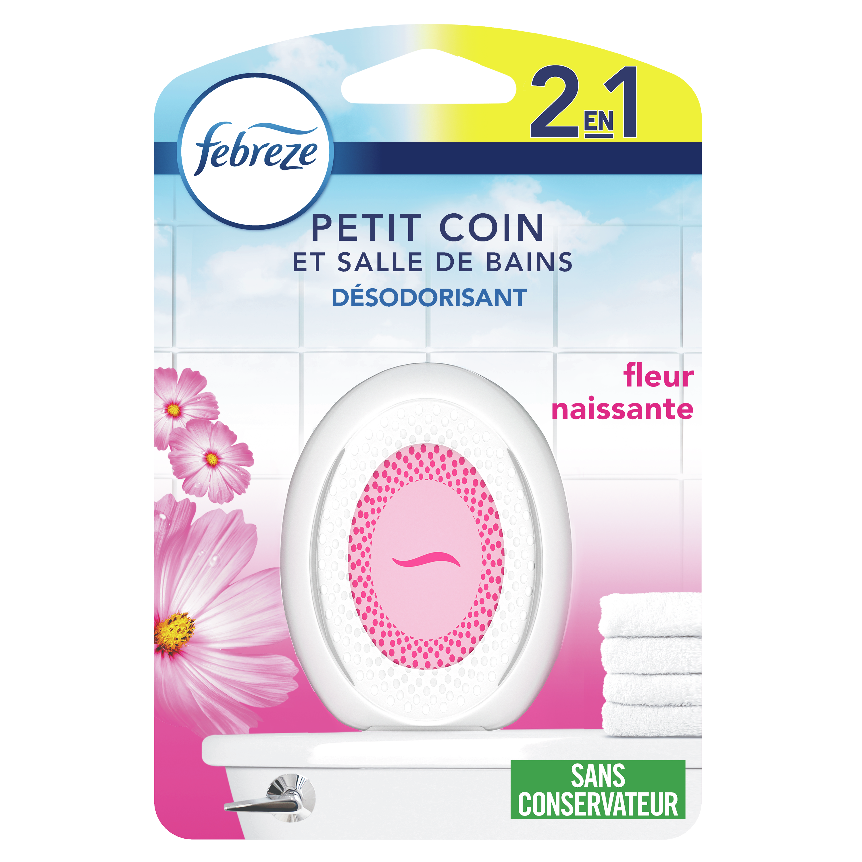 Ambi Pur febreze - petit coin salle de bain & toilette - lenor - méga pack  2 + 1