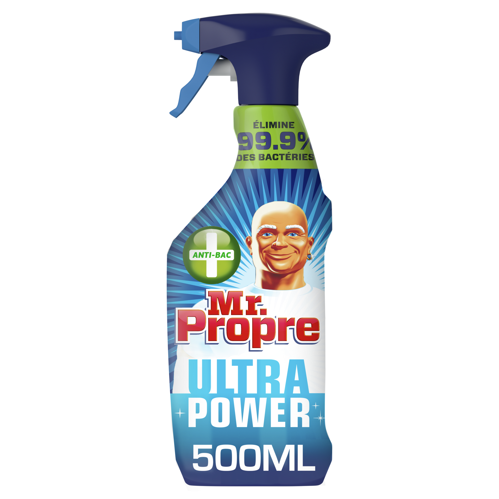 Livraison à domicile Mr Propre Spray nettoyant dégraissant citron, 500ml